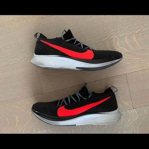Nike Fly Zoom Flyknit ‘Black/Bright Crimson